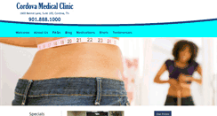 Desktop Screenshot of cordovamedical.com